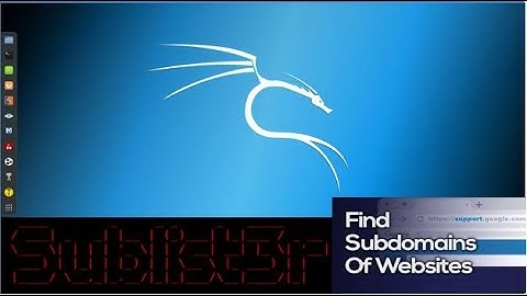 How to create a simple Bash Script to find Subdomain in any website