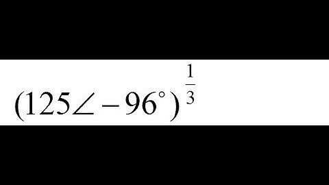 Applying De Moivre’s Theorem to Powers and Roots of Complex Numbers 87