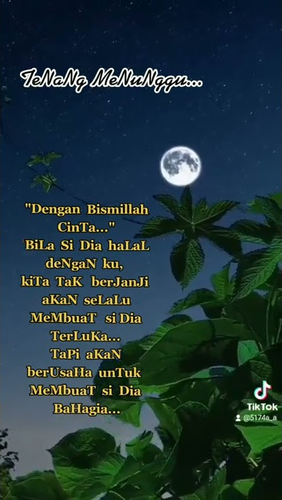 selamat malam cinta...😴#selamatmalam #Assalamualaikum .