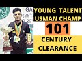 Usman champ smoothly clearance of 101  uploaded by snooker attraction