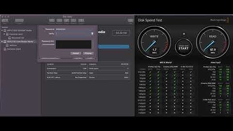 JetDrive Performance Test on Mac file systems(APFS / Mac OS Extended) with/without encryption