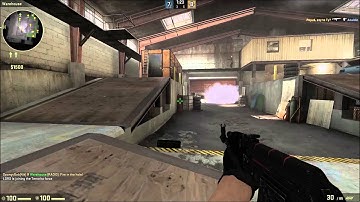 CS:GO: Wallbang in the vents on Assault!