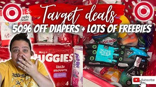 TARGET COUPONING THIS WEEK ?? || SO MANY FREEBIES, HOT GIFTCARD PROMOTIONS + SCORE 50% OFF DIAPERS