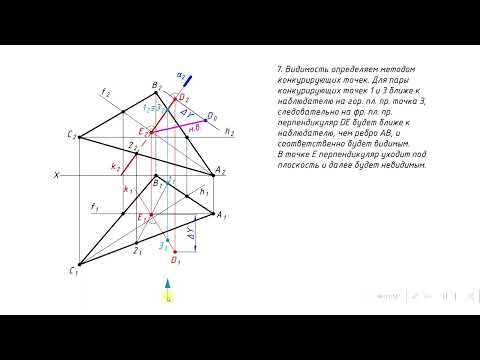 Расстояние от точки до плоскости