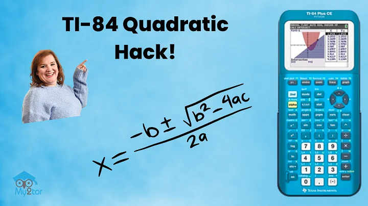 TI-84 Quadratic Formula Program (ACT/SAT Calculator Hack!)