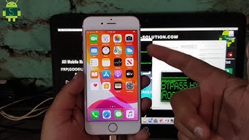 Without Downgrade iPhone 6S iCloud Bypass/13.3.1 & 13.3