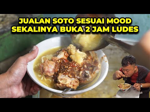 CUMA ADA DI PURWOKERTO! SOTO BALUNGAN KAMBING PAKE BUMBU KACANG, 2 JAM LANGSUNG LUDES!