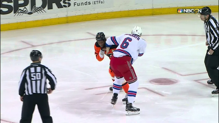 Gotta See It: Simmonds & McIlrath trade fists afte...
