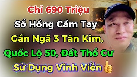🔥Nhà Tân Kim, QL50🏕Chỉ 690Tr, Sổ Hồng Cầm Tay, Yên Tâm Sở Hữu, Gần QL50, Liền Kề Bình Chánh, Quận 8