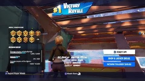 Carried little brother 1v2 clutch dub (Fortnite)