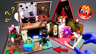 All TREVOR HENDERSON creatures creepy Room 5 | Kitchen & Bathroom with clay