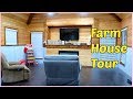 Mi Suegra Estrenando su Casita 🙌🏽🏠 estilo Cabaña!!   Farm House Tour - ♡IsabelVlogs♡