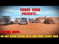 BeamNG Drive - Big Rigs Racing Flatout On A Long Bumpy Desert Road