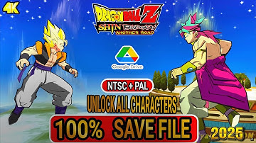 Dragon Ball Z: Shin Budokai - Another Road 100% Save Data Download & Unlock EveryThing (NTSC & PAL)