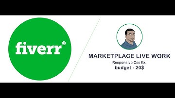 Live marketplace work on fiverr - responsive css fix