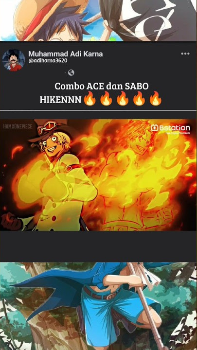 Combo Ace dan Sabo, Hiken🔥🔥 #onepiece #anime #shorts #sabo #ace