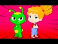 Si tu estás muy feliz aplaude así | Aprender las emociones para niños | Groovy el Marciano