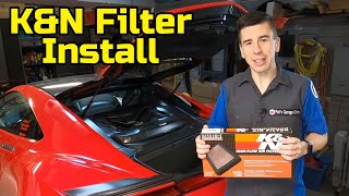 Installing K&N Air Filters in the Acura NSX