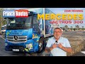 Essai camion  mercedes eactros 300