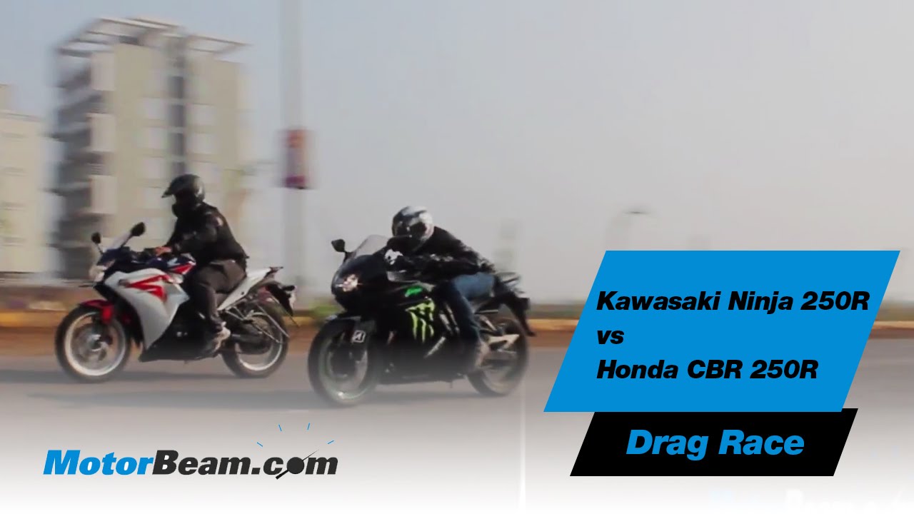 Kawasaki Ninja 250R vs Honda CBR250R - Drag Race ...