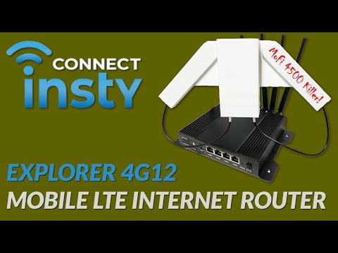 Insty Connect Explorer 4G12 - Mobile Internet System