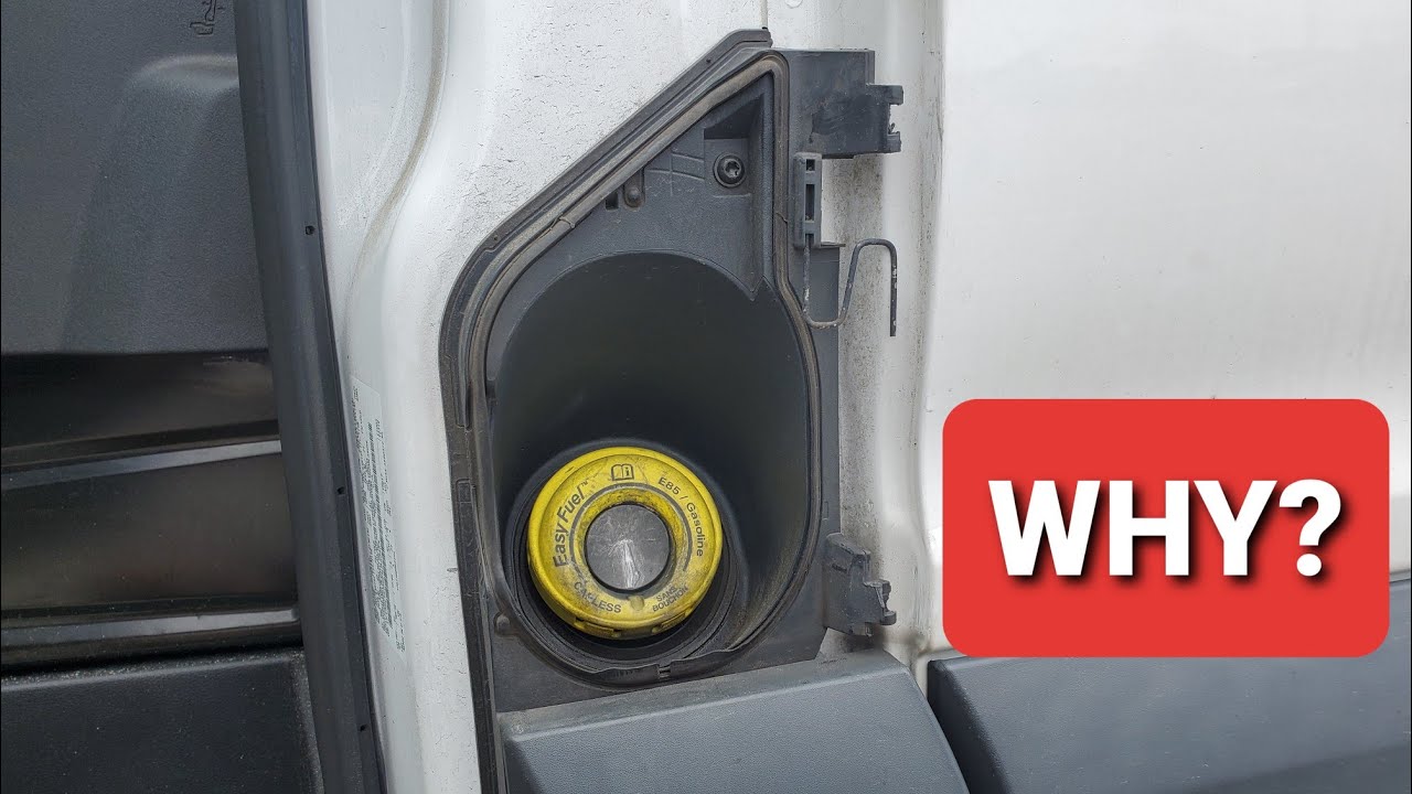 Ford Transit Gas Cap problems Location 