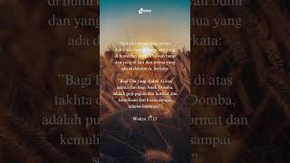 SEGALA KEMULIAAN HANYA BAGI TUHAN ❤️‍🔥 - Ayat Alkitab Wahyu 5:13 | Renungan Kristen GKDI