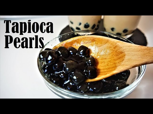 Tapioca recipe bubble pearls tea Very Popular