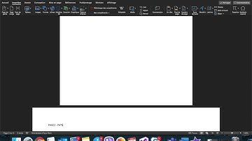 Comment alterner le mode portrait et paysage sur word (MAC)?