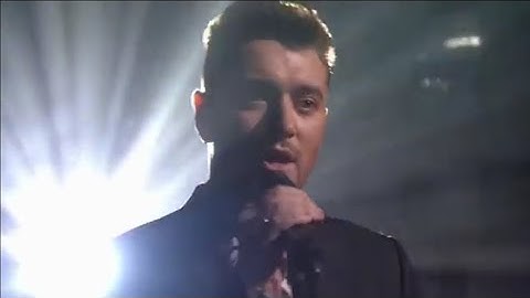Sam Smith Lay Me Down | Brit Awards 2015