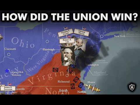 Battle for the South ⚔️ How did the Union Strategy prevail in the American Civil War? DOCUMENTARY