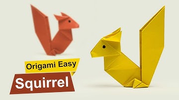 How to Fold an Adorable Origami Squirrel | Step-by-Step Tutorial