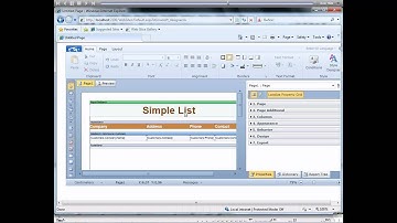Designing Report in Web DesignerSL - Stimulsoft Reports - [Shot on version 2012.1]