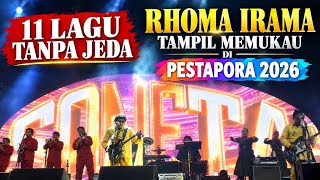 Amazing! RHOMA IRAMA PERFORMS 11 SONGS NONSTOP AT PESTAPORA 2026