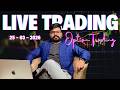 Live Trading Nifty and Sensex Options | Live Option Trading 25th March