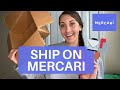 Mercari Ship with Me | How to Ship on Mercari | *EASY*