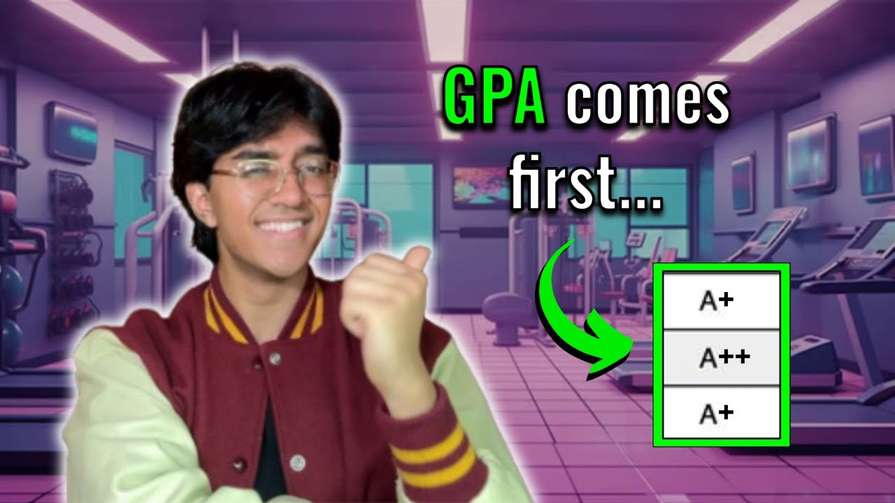 how to be healthy while grinding for college apps (4.0 gpa comes first)