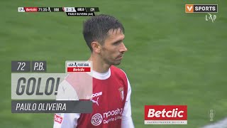 Golo Paulo Oliveira (p.b.): Braga 3-(3) Casa Pia  (Liga 23/24 #32)