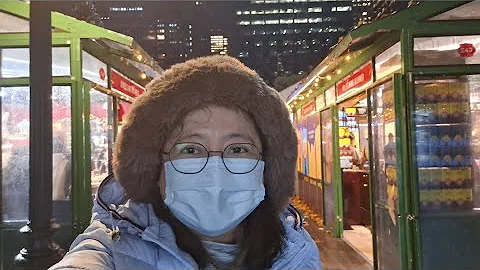 Christmas Market 2025 at Bryant Park Winter Village, New York City ~ by Elise's Interests 