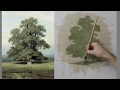 Учимся рисовать дерево, крону, листья на примере Дуба Шишкина - Юрий Клапоух