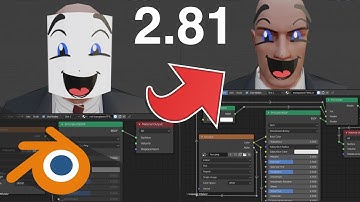 Blender 2.81 Eevee transparent material texture tutorial | Hide image alpha in 31 "quick" steps