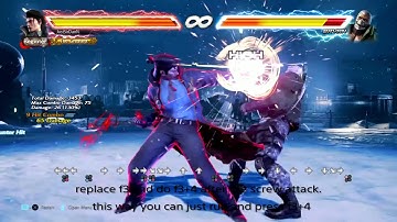 Tekken 7: How to connect f3 after screw with Dragunov.