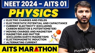 Complete PHYSICS in 1 Shot | NEET 2024 | Part 1 | Class 12th Lakshya | AITS Marathon