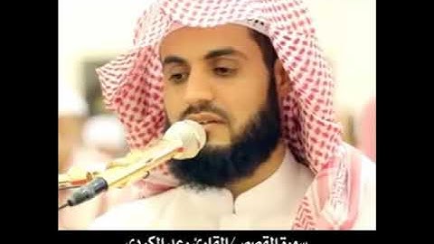 رعد محمد الكردي سورة القصص كاملة Surah Al-Qasas