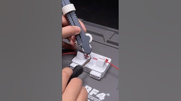 3D Printed Wire Soldering Fixture #3dprinting