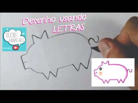 Vídeo: Como Desenhar Um Porco Em Etapas