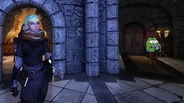 when you REALLY forget what mods you have installed... || Skyrim Twitch Clip