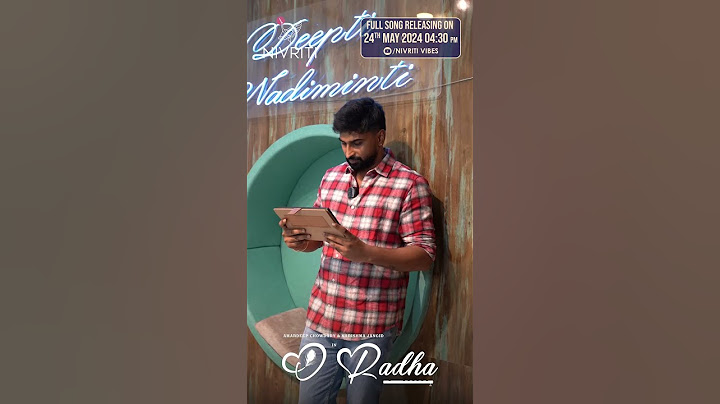 Kiran Kumar Yanamala Reaction on "O Radha" Song | Amardeep Chowdary, Naresh Lolla & Karishma Jangid