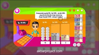 Game Edukasi Tukar Uang Rupiah | Jasa Media Pembelajaran Interaktif dan Game Edukasi screenshot 3