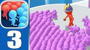 Count Masters (IOS/Android) Gameplay Walkthrough All Levels - Part 3